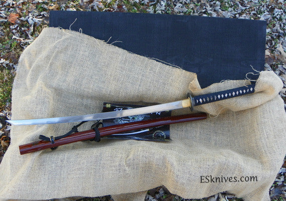 Asano Katana Happy Time Sword 47 RoninMC-47R001 Live Steel Sharp 9 out of 2000